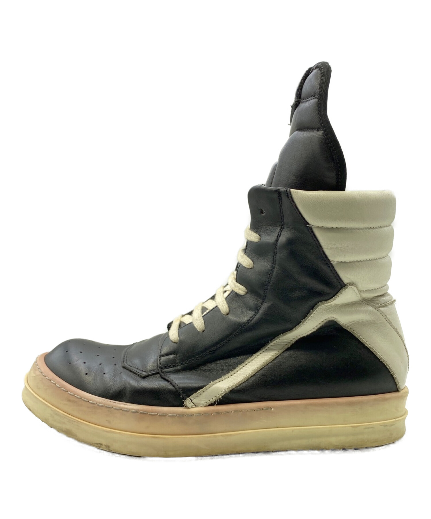 中古・古着通販】RICK OWENS (リック オウエンス) GEOBASKET ブラック