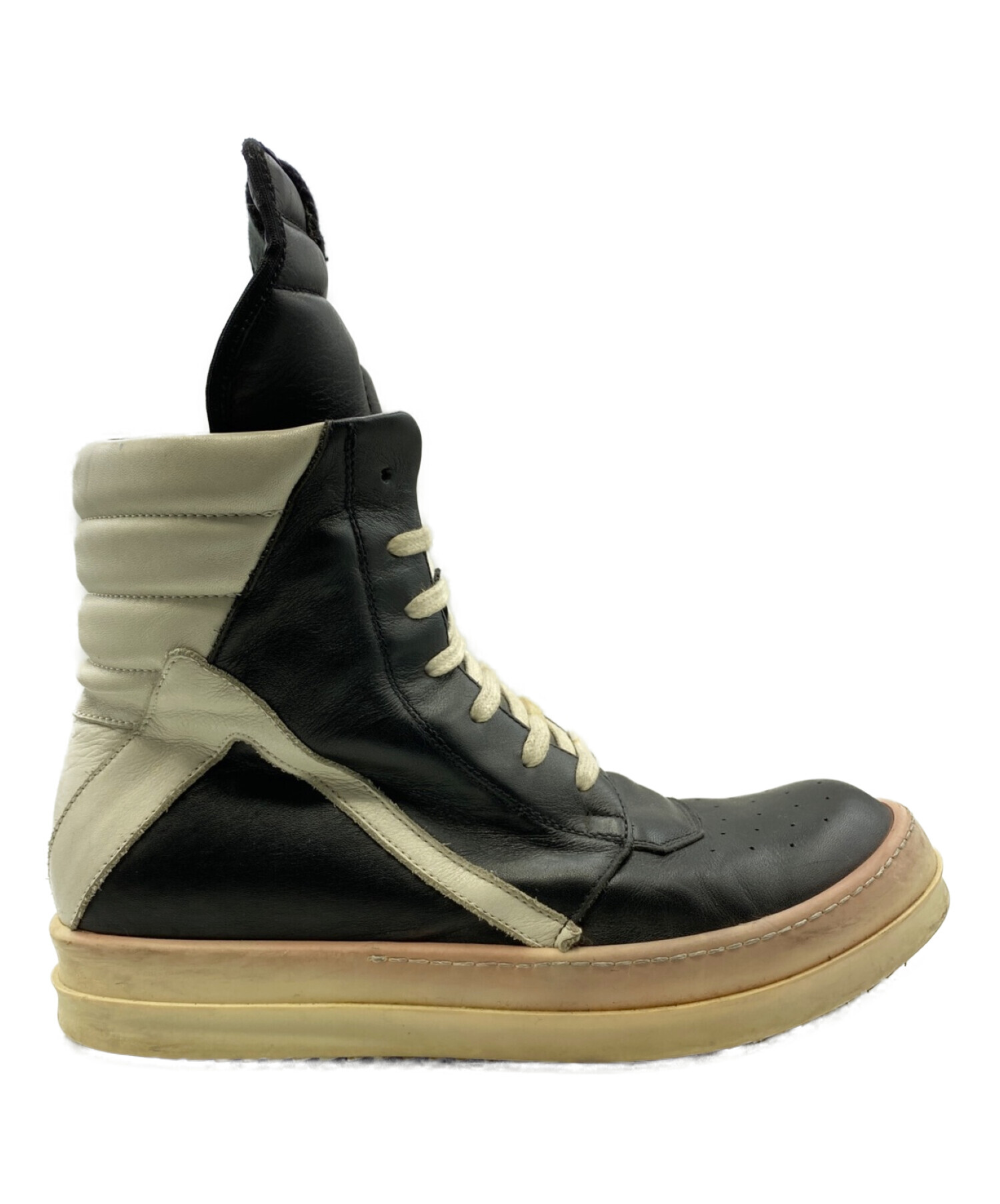 中古・古着通販】RICK OWENS (リック オウエンス) GEOBASKET ブラック