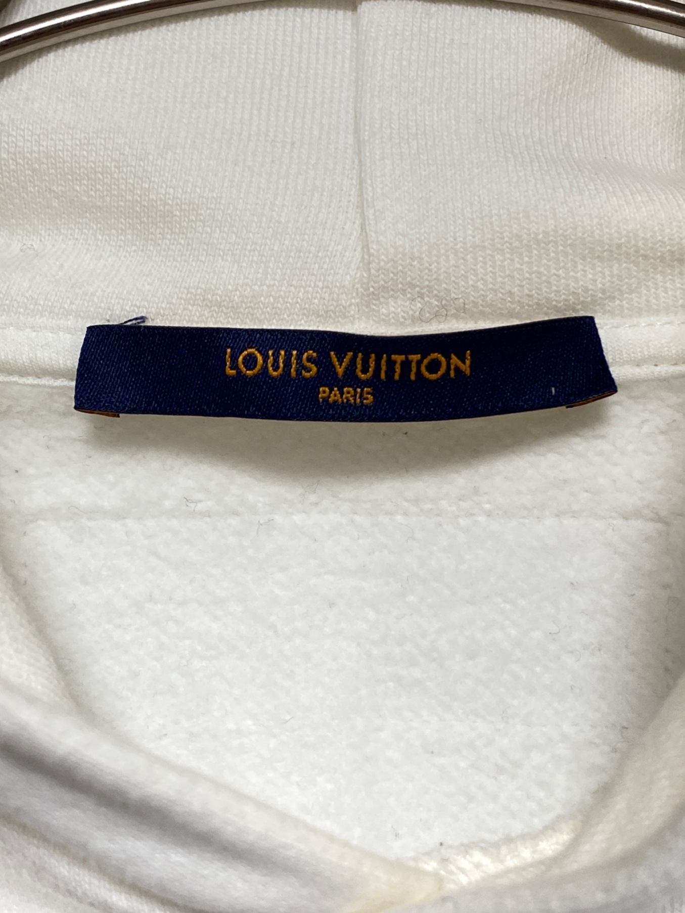 中古・古着通販】LOUIS VUITTON (ルイ ヴィトン) インサイドアウト プルオーバーパーカー ホワイト サイズ:M｜ブランド・古着通販  トレファク公式【TREFAC FASHION】スマホサイト