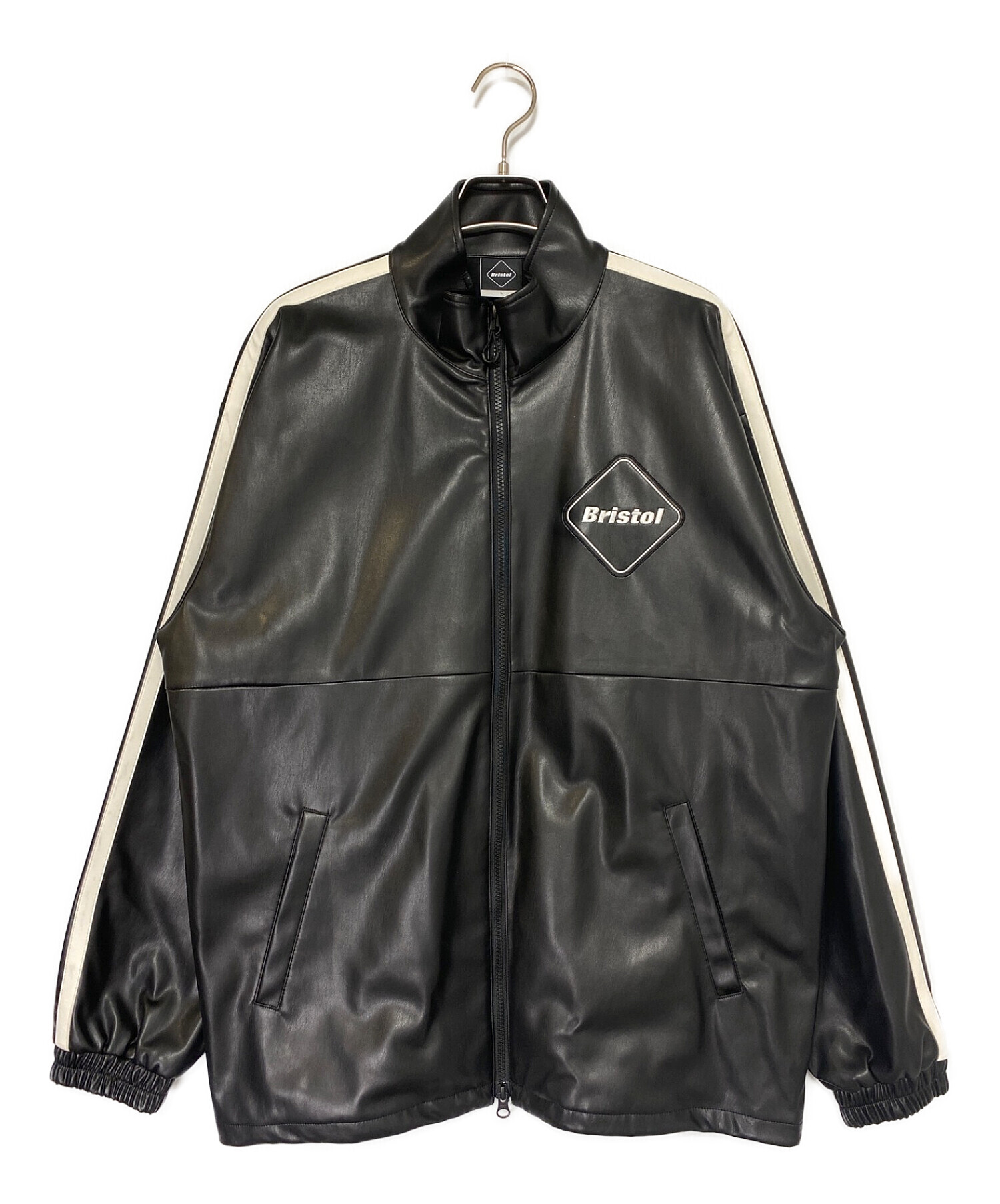 FCRB SYNTHETIC LEATHER BLOUSONカラーブラック