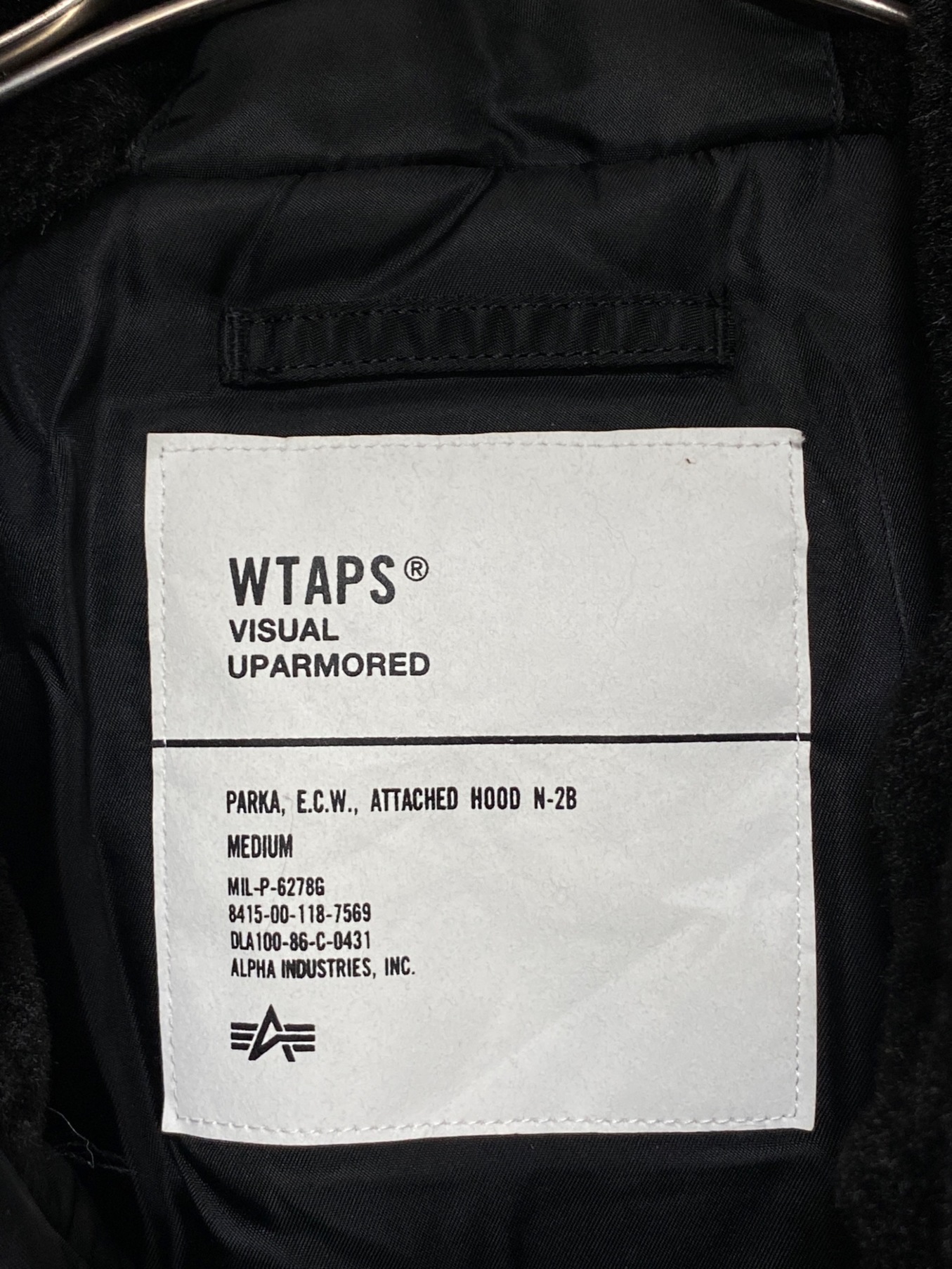 中古・古着通販】WTAPS (ダブルタップス) ALPHA (アルファ) N-2B コア