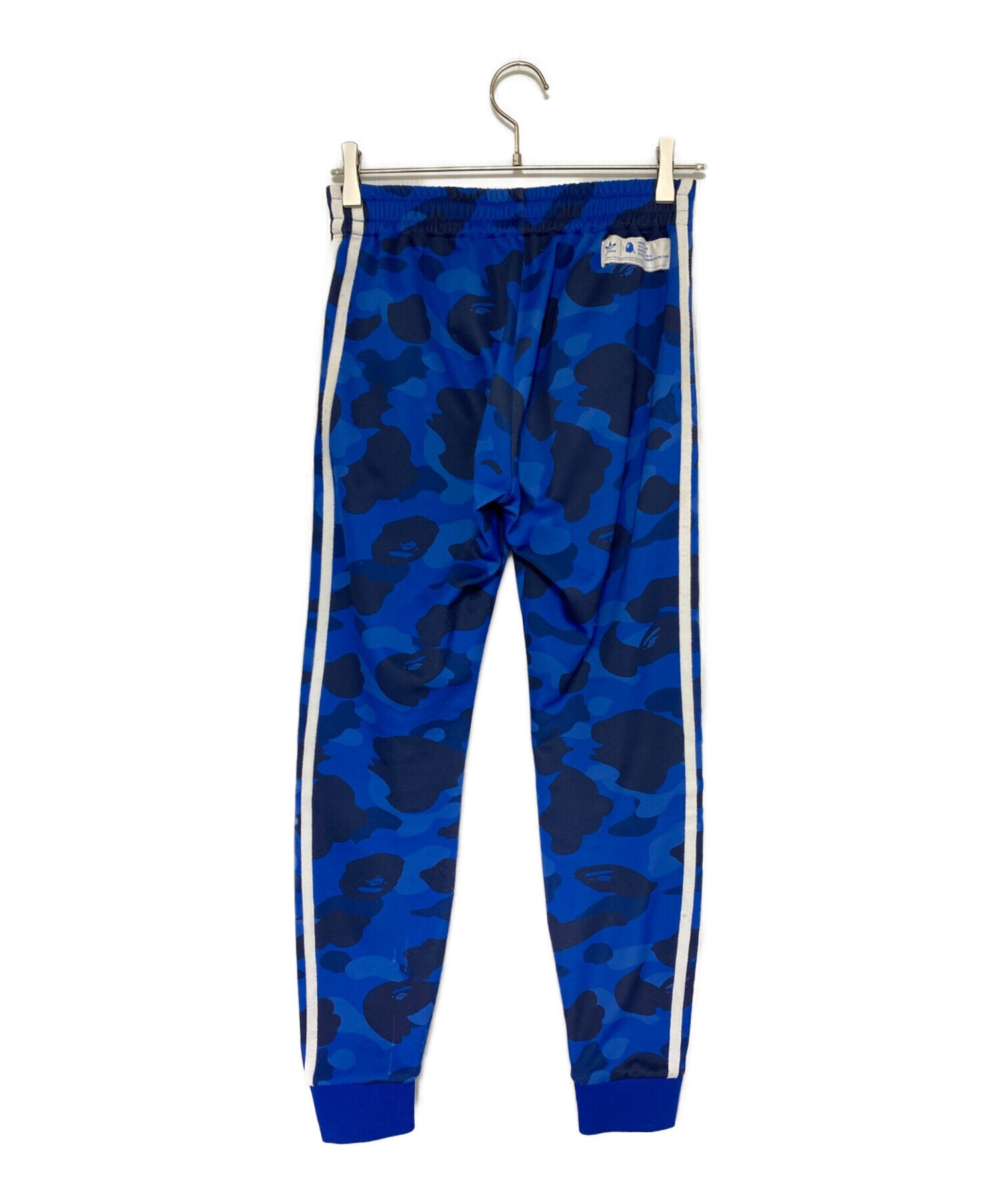 中古・古着通販】A BATHING APE (アベイシングエイプ) adidas (アディダス) CAMO JERZEY PANTS ブルー  サイズ:M｜ブランド・古着通販 トレファク公式【TREFAC FASHION】スマホサイト