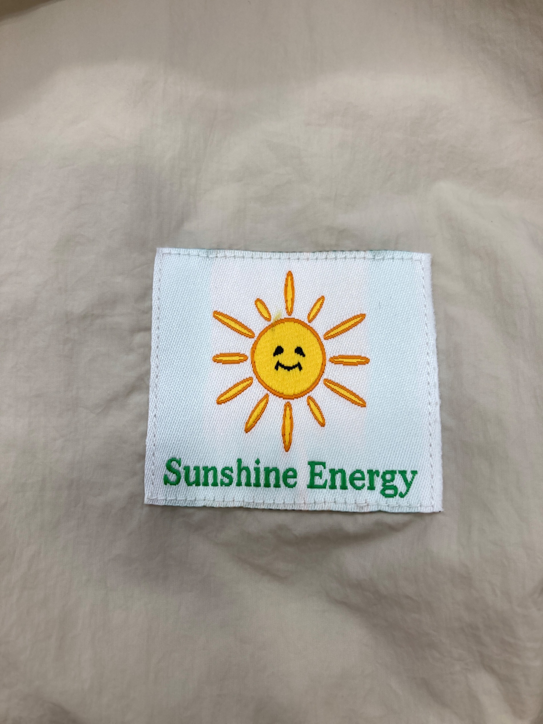 中古・古着通販】BOYS IN TOYLAND (ボーイズイントイランド) SUNSHINE ENERGY JACKET ナイロンジャケット ベージュ  サイズ:L｜ブランド・古着通販 トレファク公式【TREFAC FASHION】スマホサイト