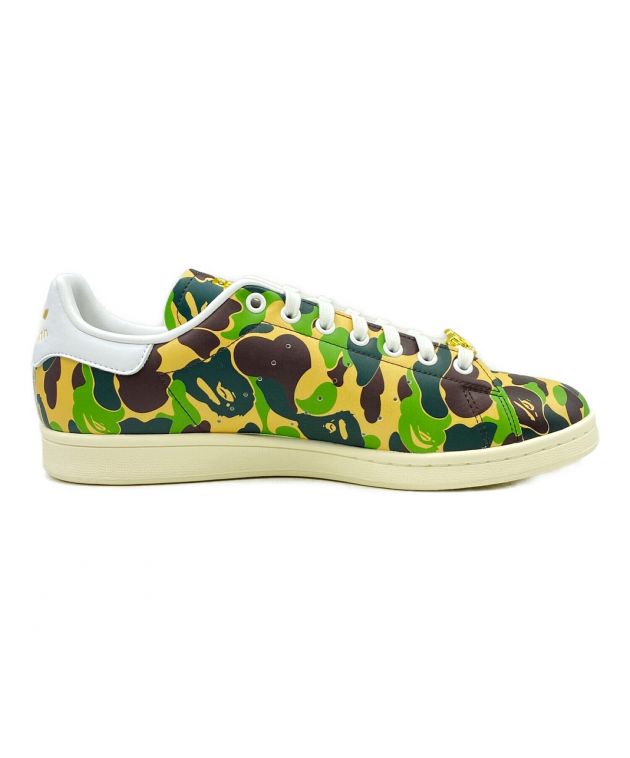 A BATHING APE (アベイシングエイプ) adidas (アディダス) STAN SMITH BAPE オリーブ サイズ:28cm  (US10) 未使用品