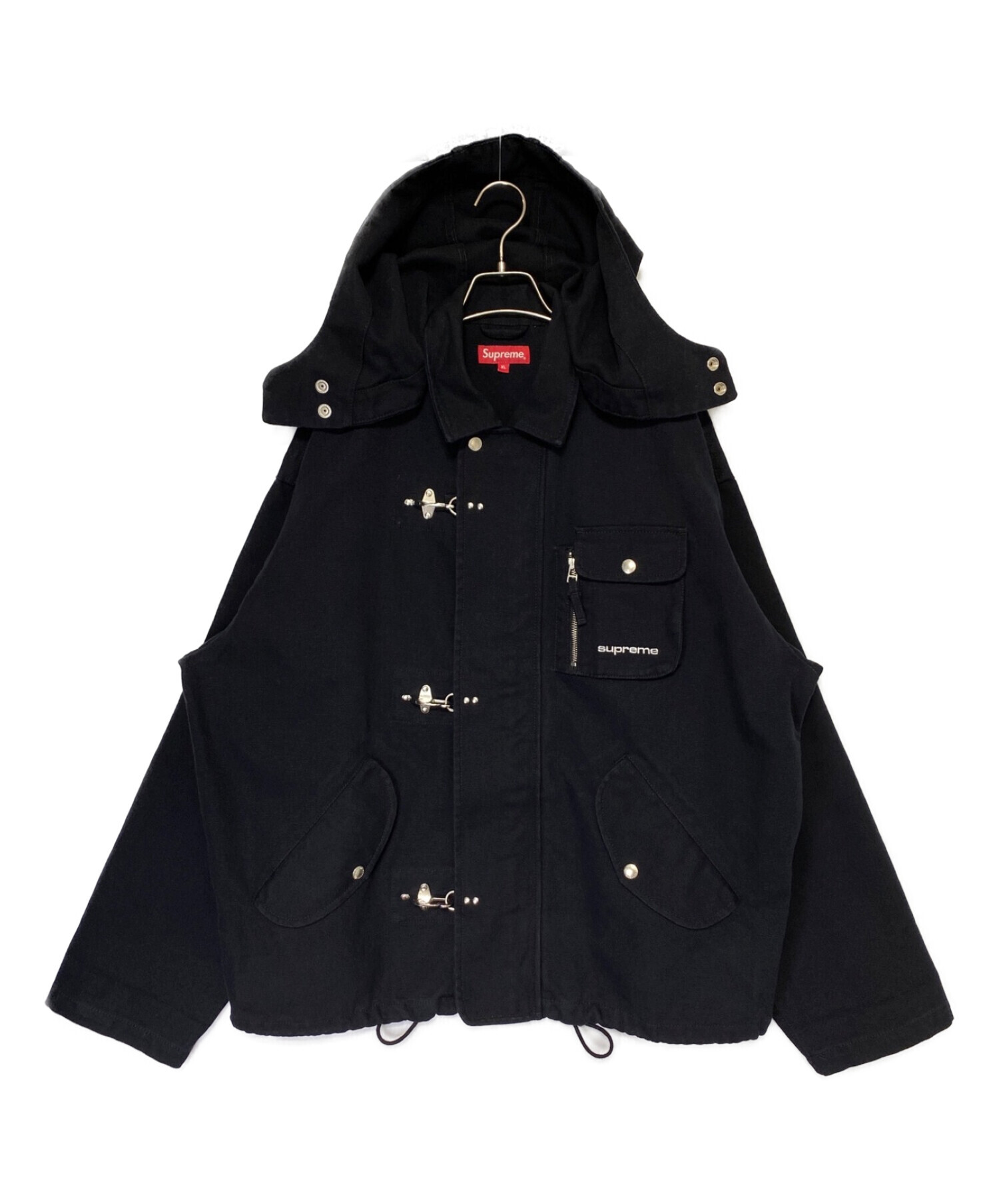 中古・古着通販】SUPREME (シュプリーム) Canvas Clip Jacket ブラック ...