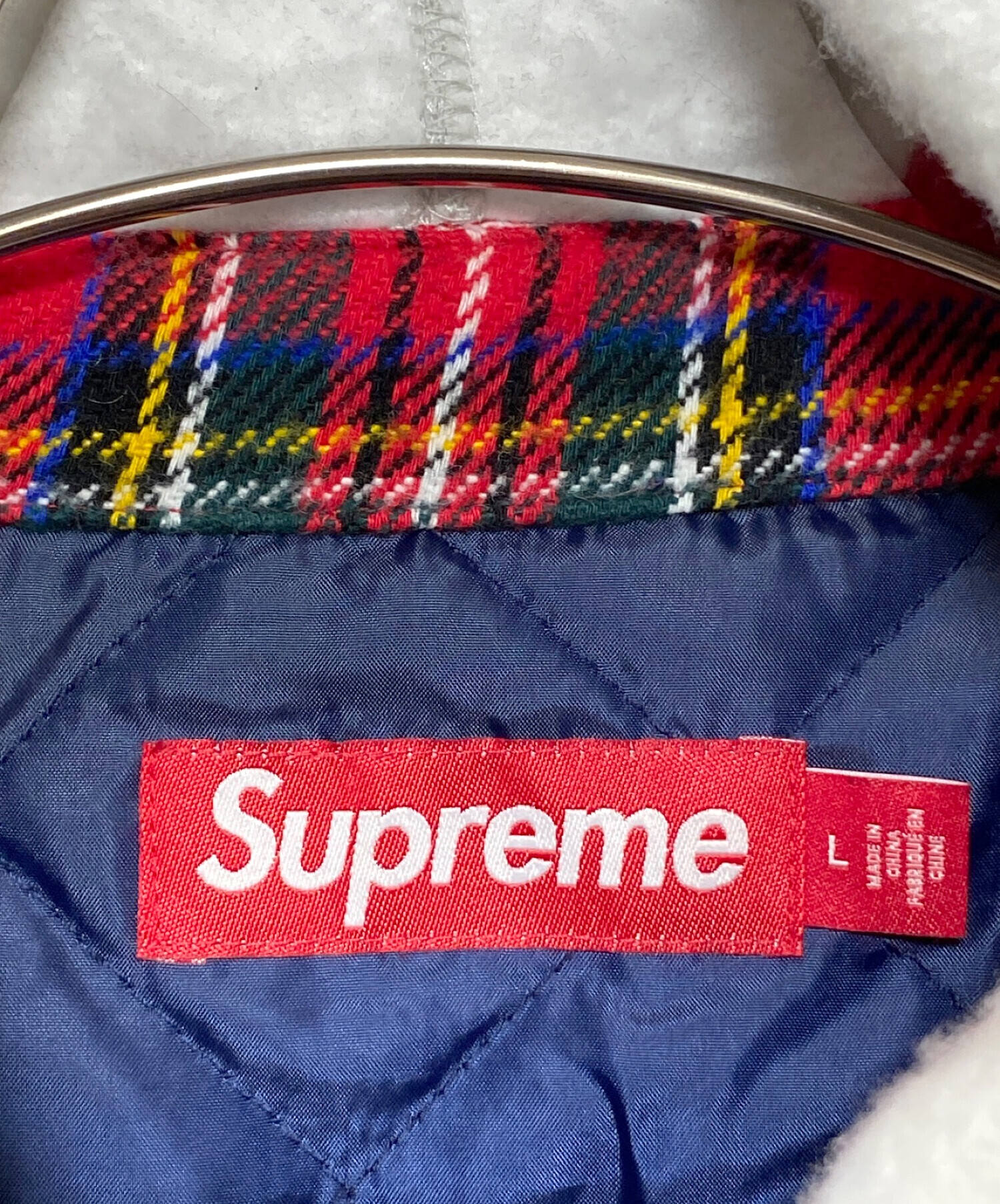 中古・古着通販】SUPREME (シュプリーム) Tartan Flannel Hooded Shirt ...