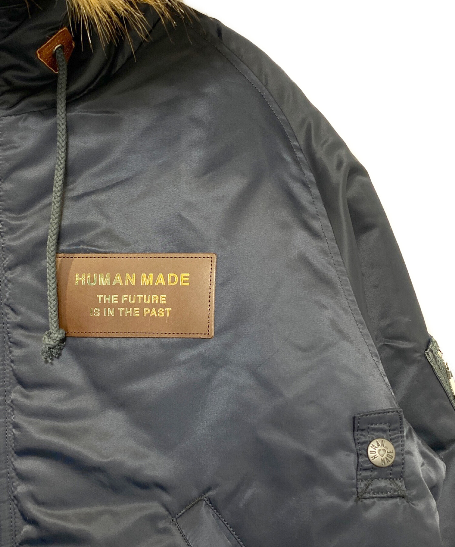 HUMAN MADE (ヒューマンメイド) N2 Flight Jacket ネイビー サイズ:L