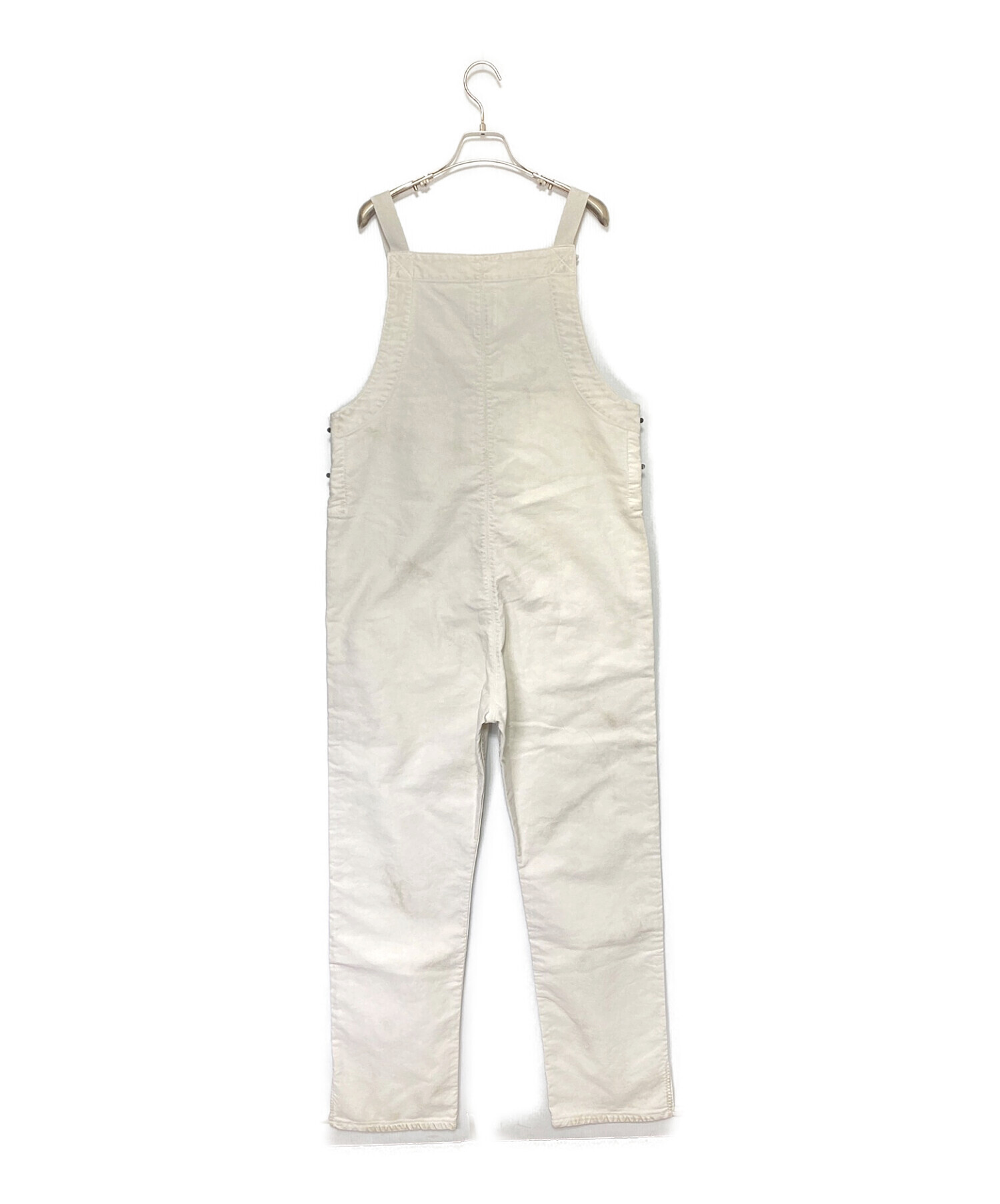 中古・古着通販】VISVIM (ビズビム) OVERALLS G.CORDS ホワイト サイズ ...