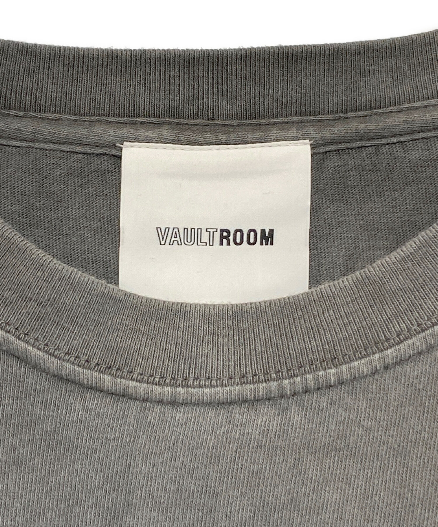 VAULTROOM (ボルトルーム) ロングスリーブTシャツ グレー サイズ:XL