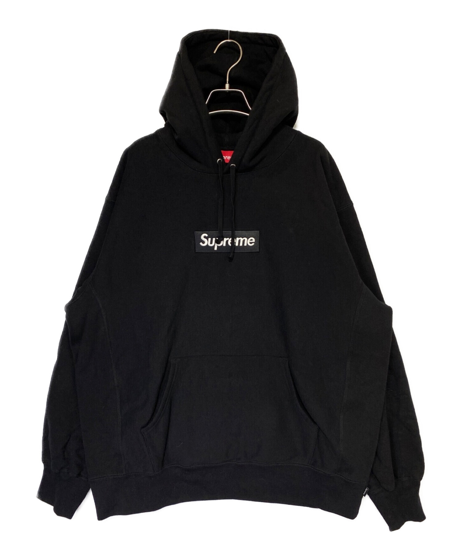 古着SaaK【完売品】supreme★box logo hooded ブラック　XL