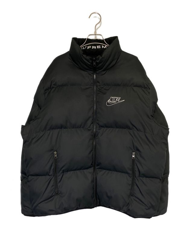 中古・古着通販】SUPREME (シュプリーム) NIKE (ナイキ) Reversible Puffy Jacket ブラック  サイズ:L｜ブランド・古着通販 トレファク公式【TREFAC FASHION】スマホサイト