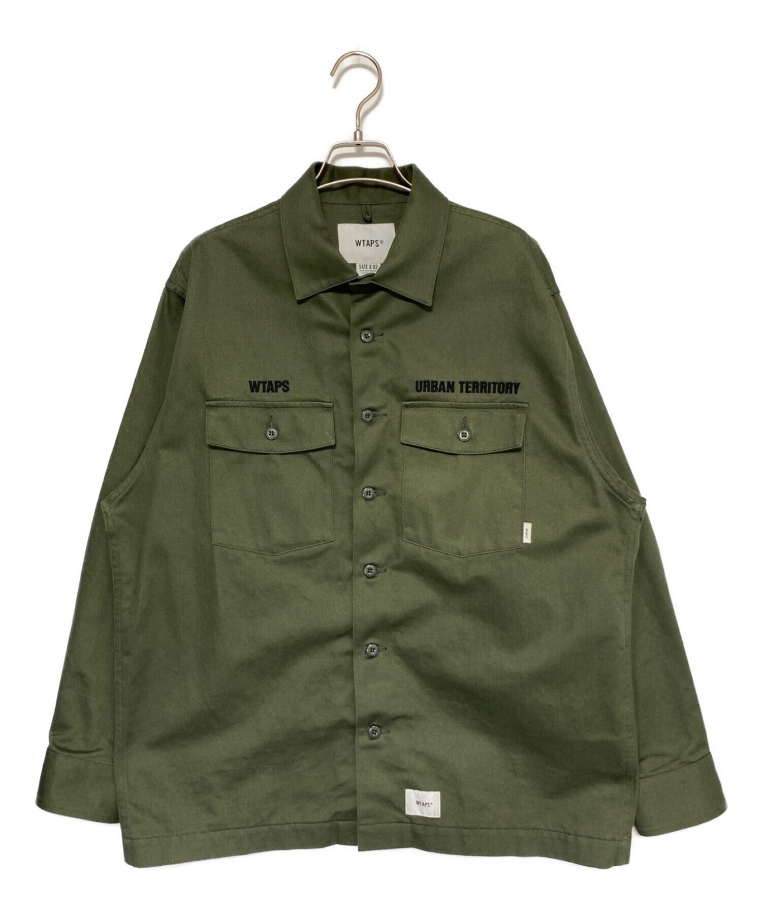 中古・古着通販】WTAPS (ダブルタップス) BUDS LS COTTON TWILL カーキ