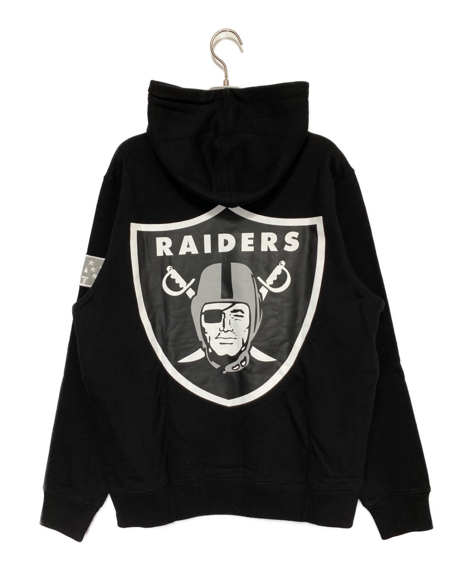 SUPREME (シュプリーム) NFL (エヌエフエル) Raiders 47 Hooded Sweatshirt ブラック サイズ:M