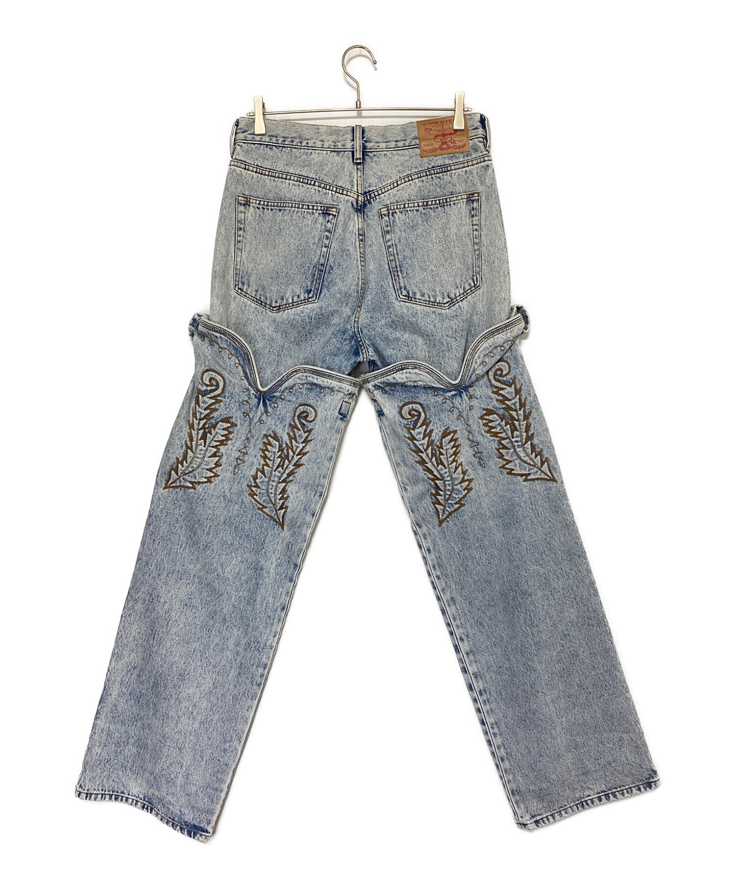 中古・古着通販】Y. PROJECT (ワイプロジェクト) COWBOY CUFF JEANS インディゴ サイズ:33｜ブランド・古着通販  トレファク公式【TREFAC FASHION】スマホサイト