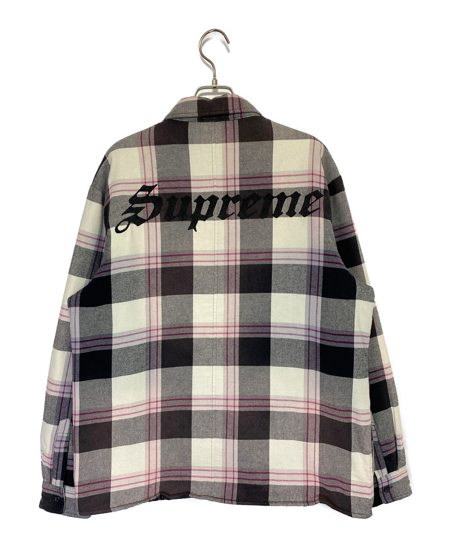 中古・古着通販】SUPREME (シュプリーム) Quilted Flannel Shirt ...