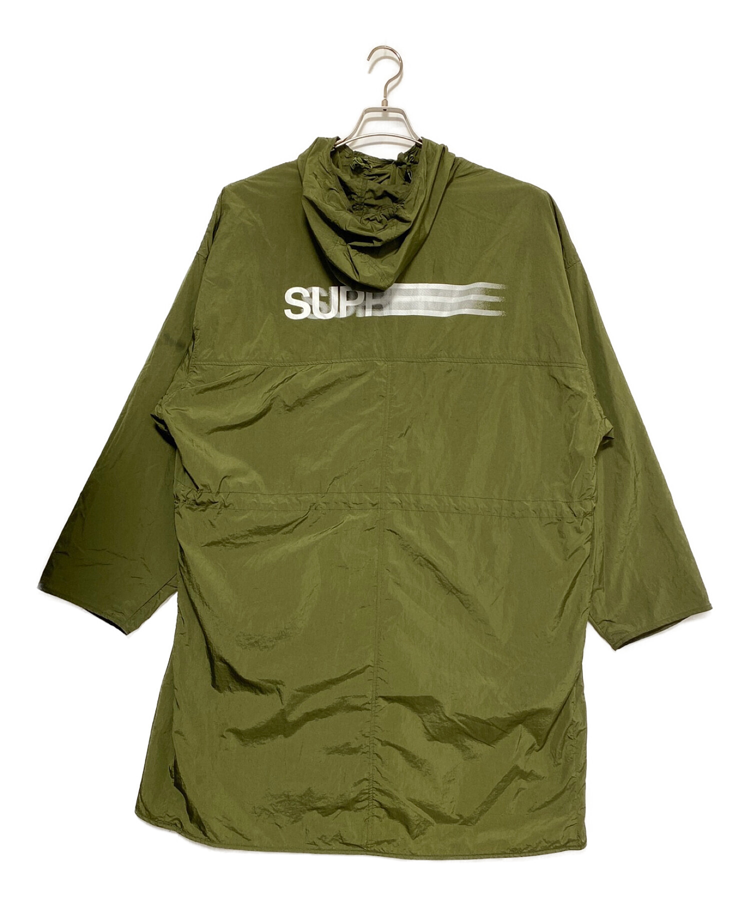 SUPREME (シュプリーム) Motion Logo Lightweight Parka オリーブ サイズ:M