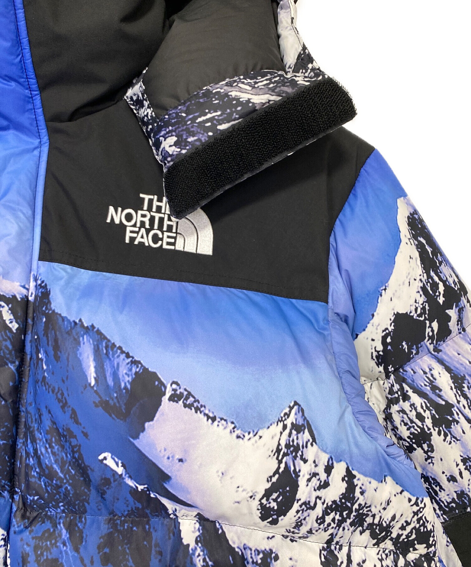 SUPREME (シュプリーム) THE NORTH FACE (ザ ノース フェイス) Mountain Baltro Jacket  ブルー×ホワイト サイズ:M