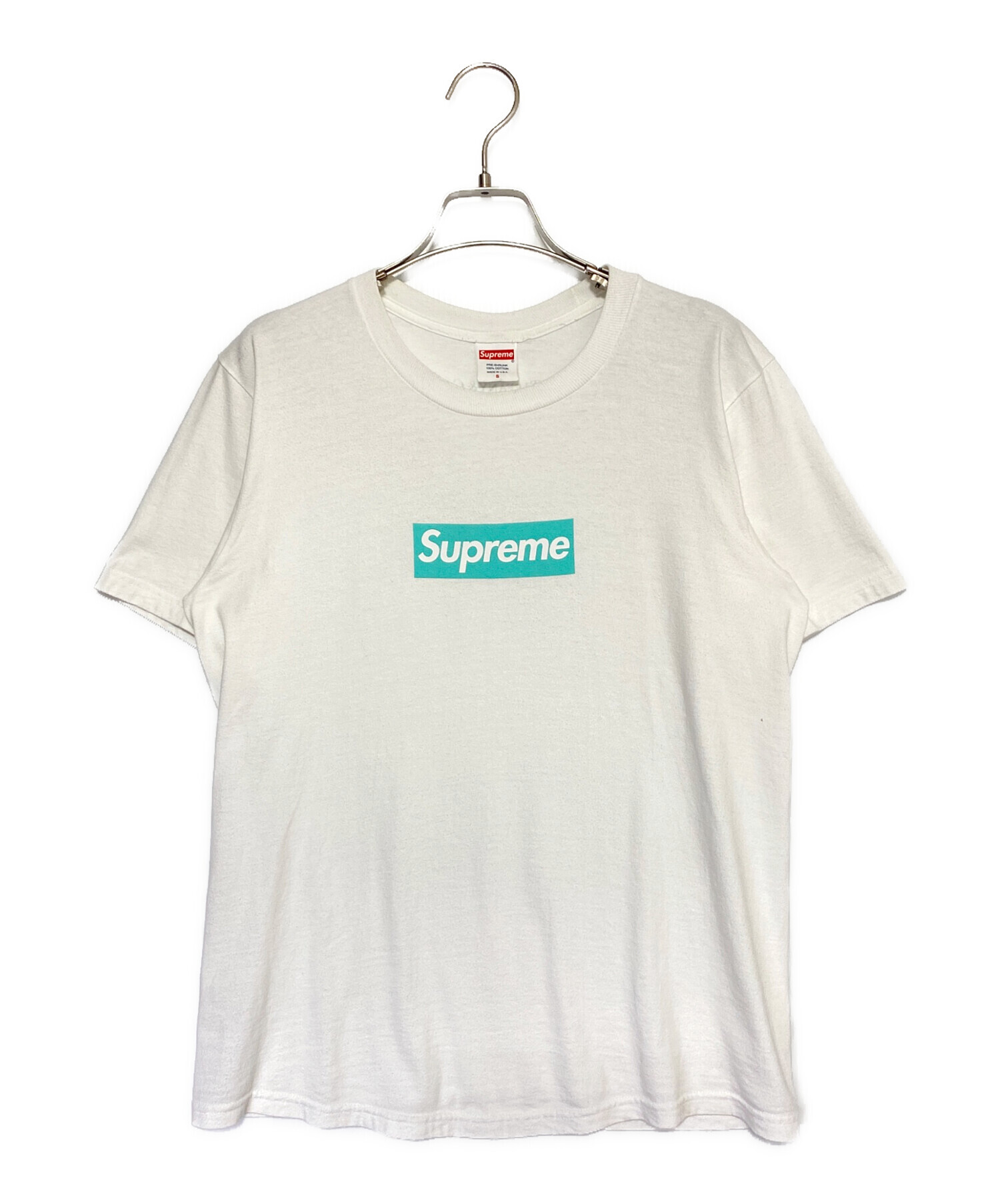 中古・古着通販】SUPREME (シュプリーム) TIFFANY & Co. (ティファニー) Box Logo Tee ホワイト  サイズ:S｜ブランド・古着通販 トレファク公式【TREFAC FASHION】スマホサイト