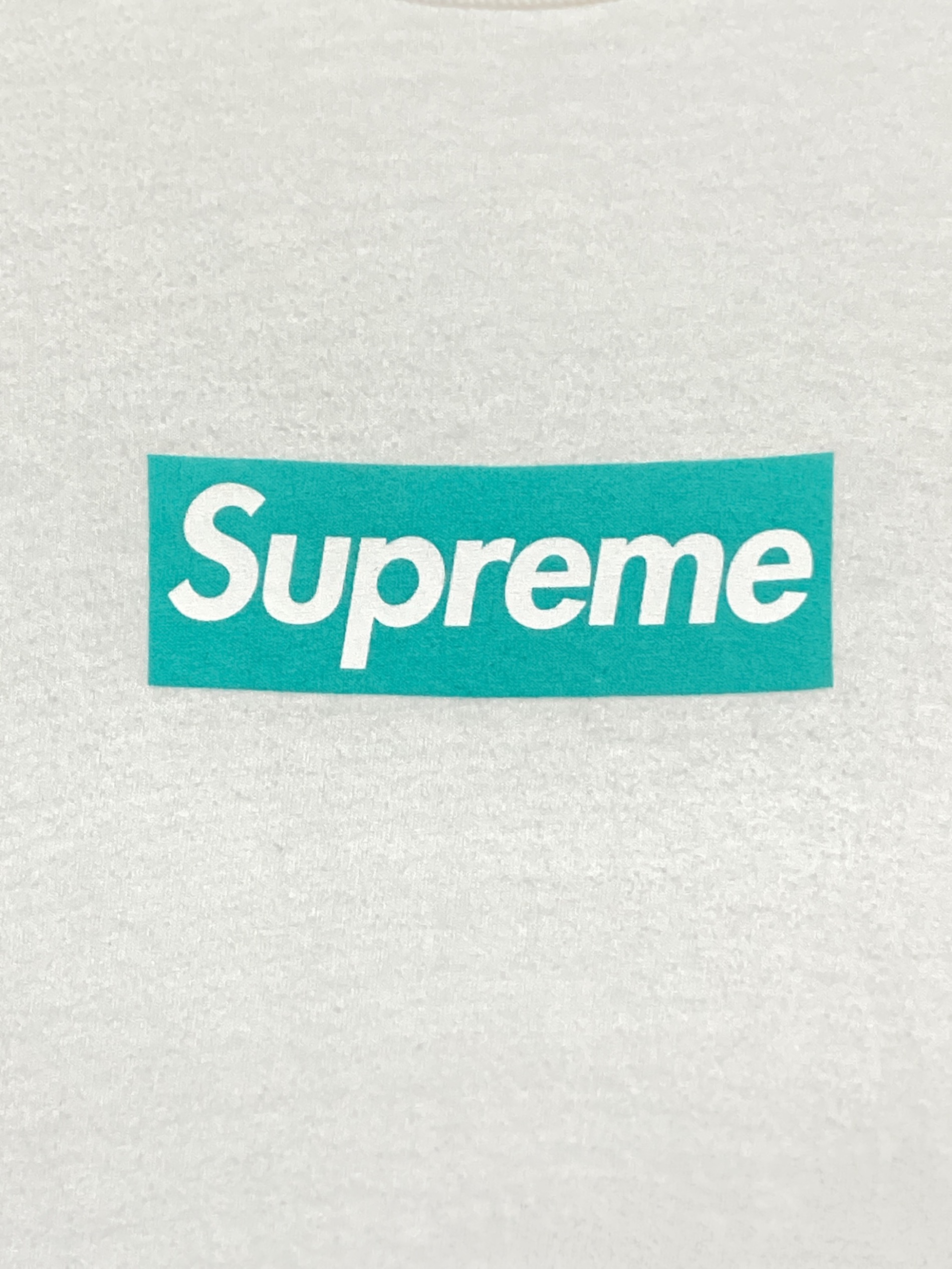 中古・古着通販】SUPREME (シュプリーム) TIFFANY & Co. (ティファニー) Box Logo Tee ホワイト サイズ:S｜ブランド・古着通販  トレファク公式【TREFAC FASHION】スマホサイト