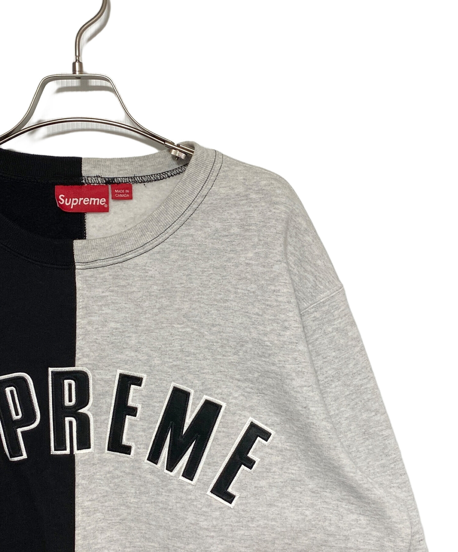 中古・古着通販】SUPREME (シュプリーム) Split Crewneck Sweatshirt ...