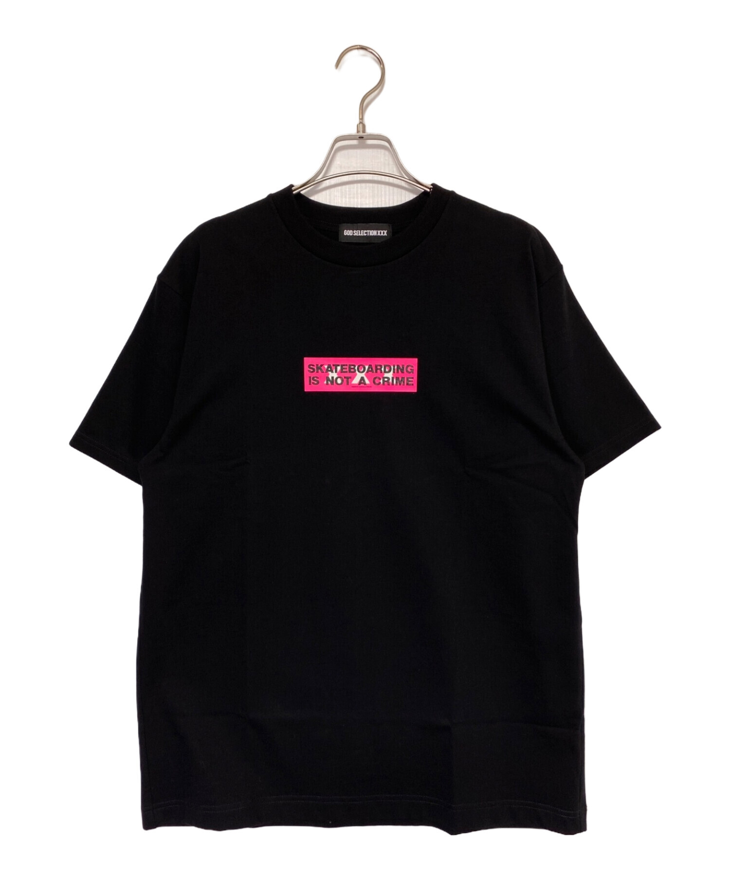 GOD SELECTION XXX (ゴッドセレクショントリプルエックス) SANTA CRUZ (サンタクルーズ) Tシャツ ブラック サイズ:S