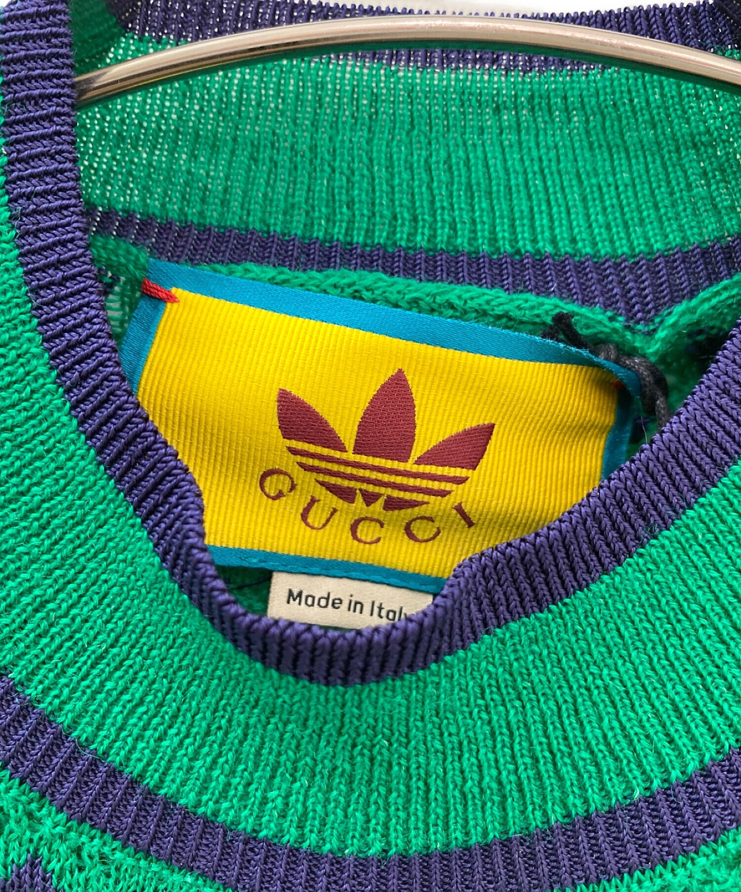 中古・古着通販】GUCCI (グッチ) adidas (アディダス) Wool Jacquard