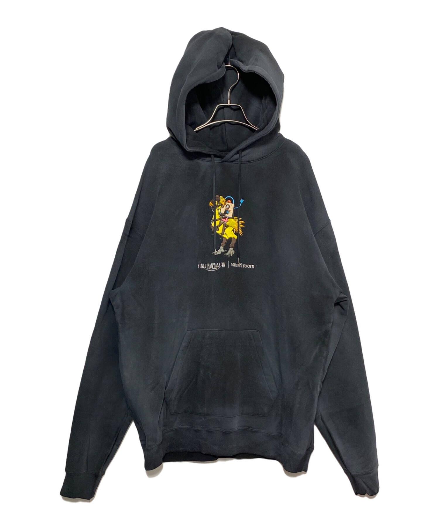 VAULTROOM (ボルトルーム) SQUARE ENIX (スクエアエニックス) CHOCOBO HOODIE ブラック サイズ:XL