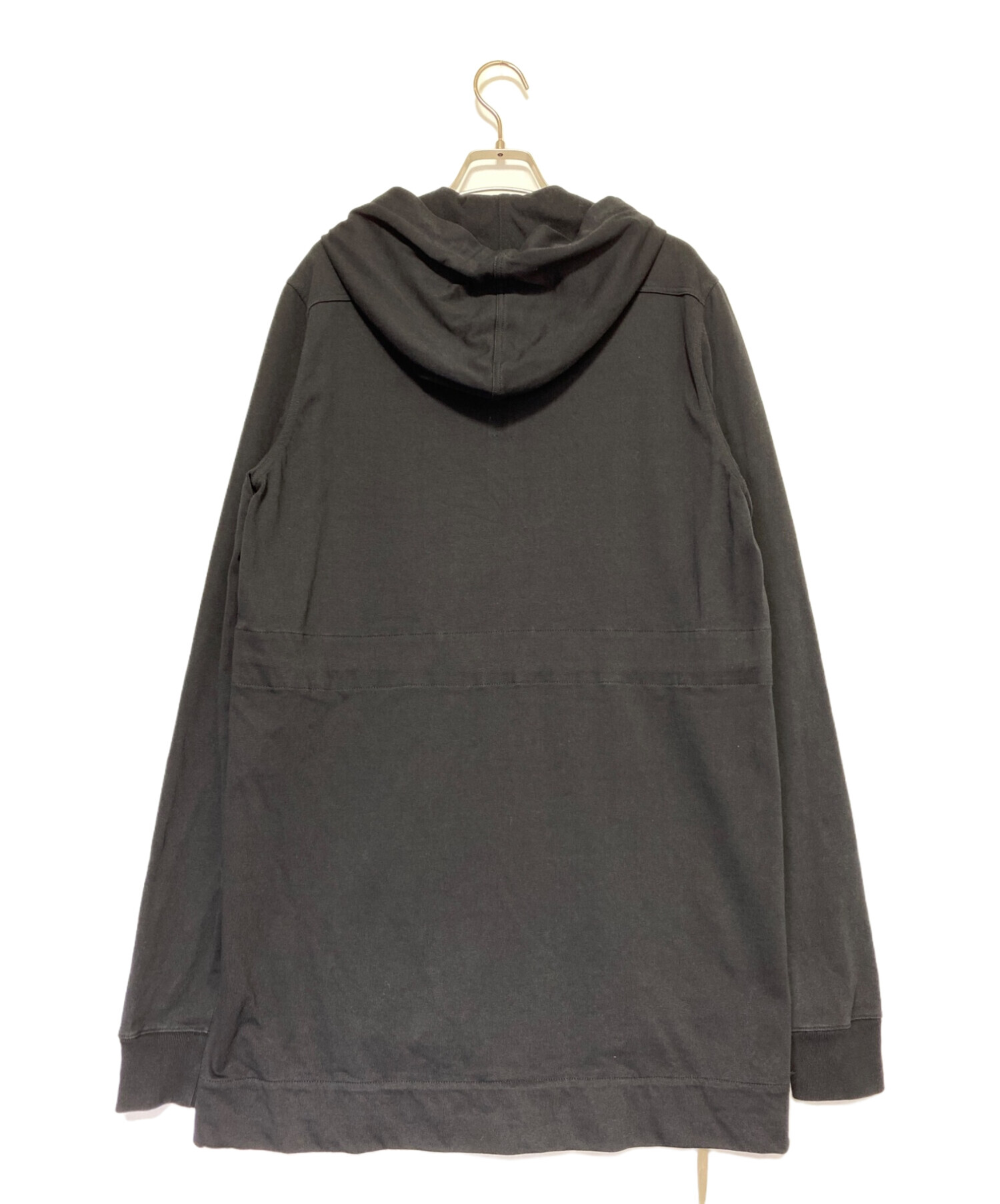 中古・古着通販】RICK OWENS (リックオウエンス) パーカー ブラック ...