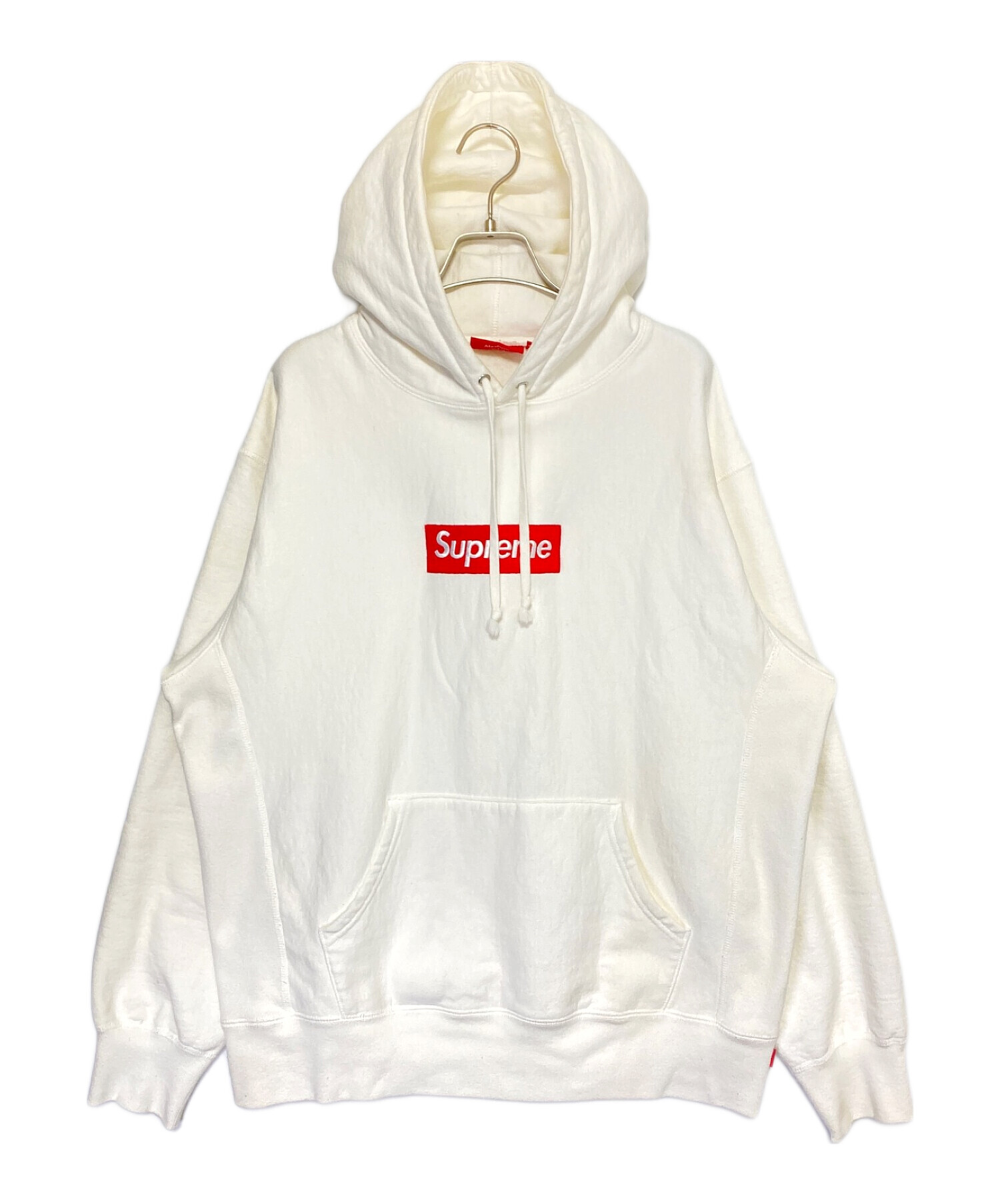 SUPREME (シュプリーム) Box Logo Hooded Sweatshirt ホワイト サイズ:M