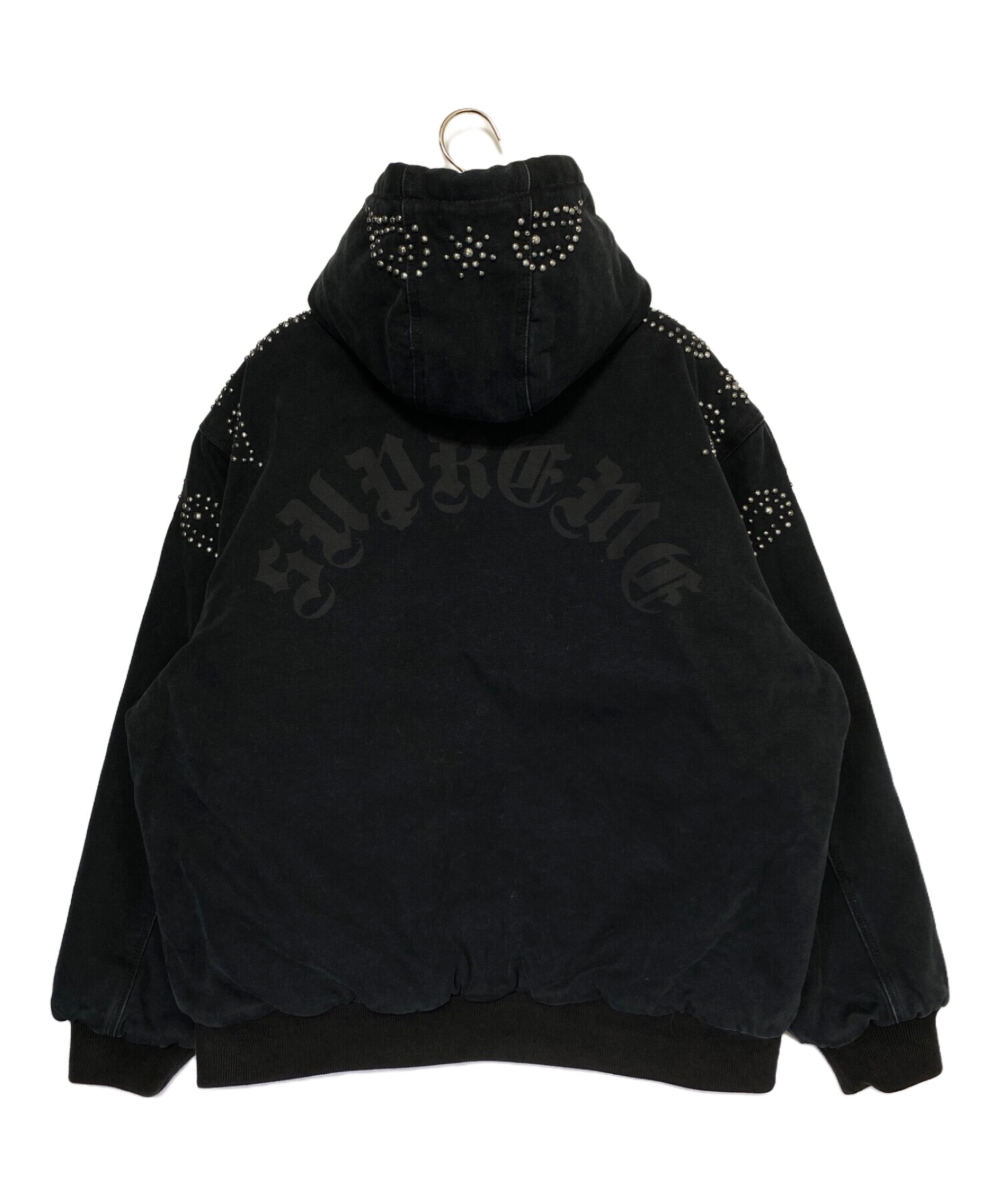 SUPREME (シュプリーム) Paisley Studded Work Jacket ブラック サイズ:L