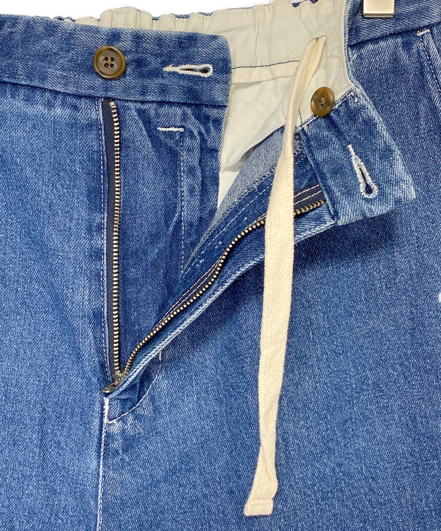 中古・古着通販】PWA (プア) Linen Mix Denim Trousers インディゴ ...