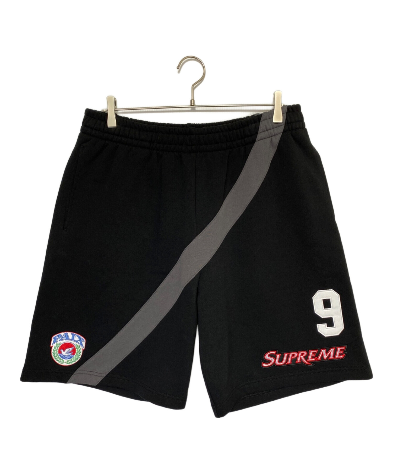 SUPREME (シュプリーム) Equipe Sweatshort ブラック サイズ:M