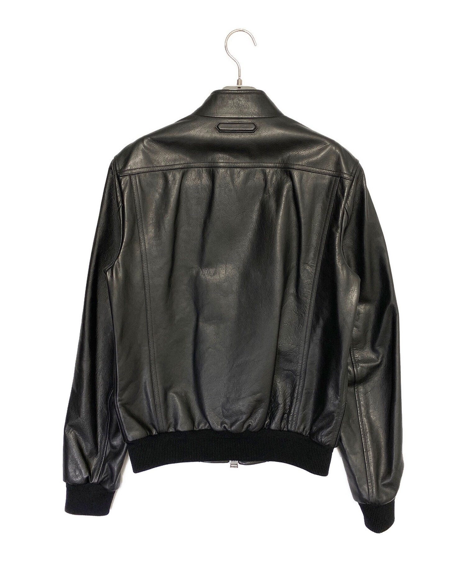 中古・古着通販】TOM FORD (トムフォード) シングルライダースジャケット ブラック サイズ:46｜ブランド・古着通販  トレファク公式【TREFAC FASHION】スマホサイト