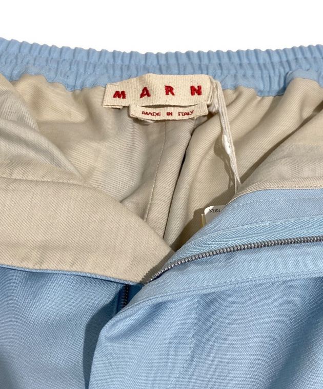 MARNI (マルニ) Tropical Wool Cargo Pants（トロピカルウールカーゴパンツ） スカイブルー サイズ:48