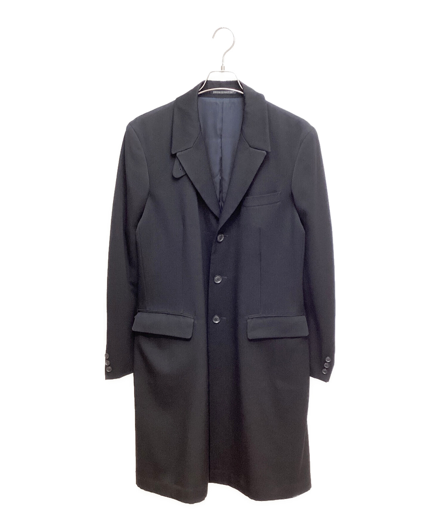 中古・古着通販】Yohji Yamamoto pour homme (ヨウジヤマモト プールオム) ロングJKTプリントB (SMOKING NO)  ブラック サイズ:2｜ブランド・古着通販 トレファク公式【TREFAC FASHION】スマホサイト