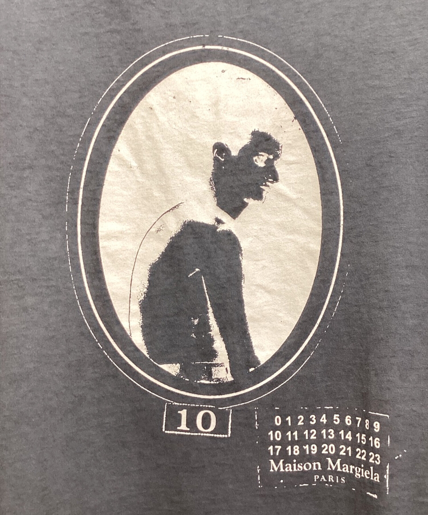 Maison Margiela (メゾンマルジェラ) 21SS CAMEO Tシャツ グレー サイズ:50