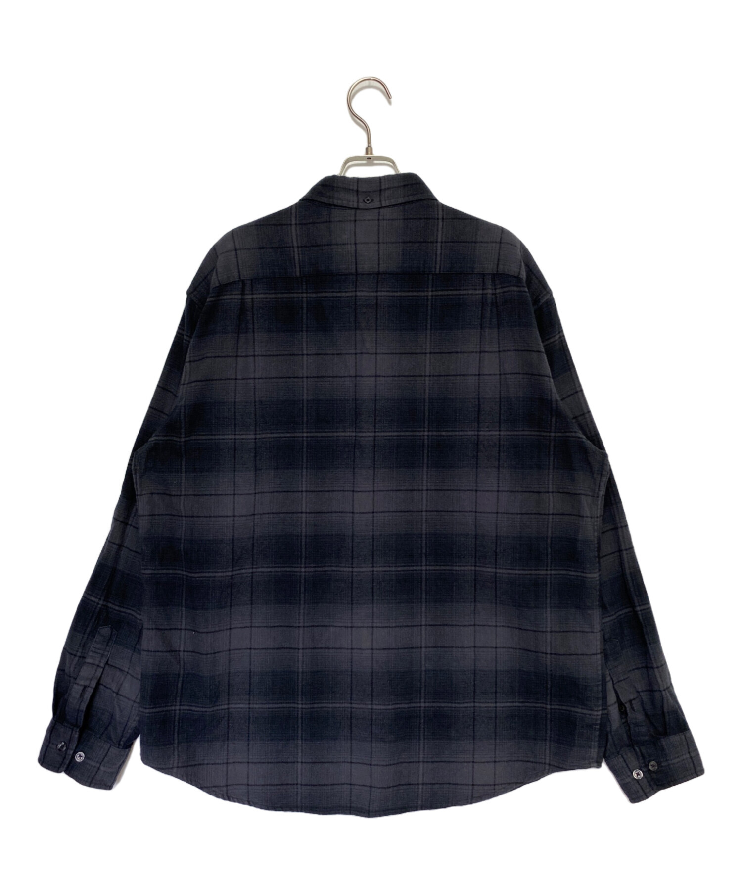 SUPREME (シュプリーム) Shadow Plaid Flannel Shirt ブラック サイズ:L