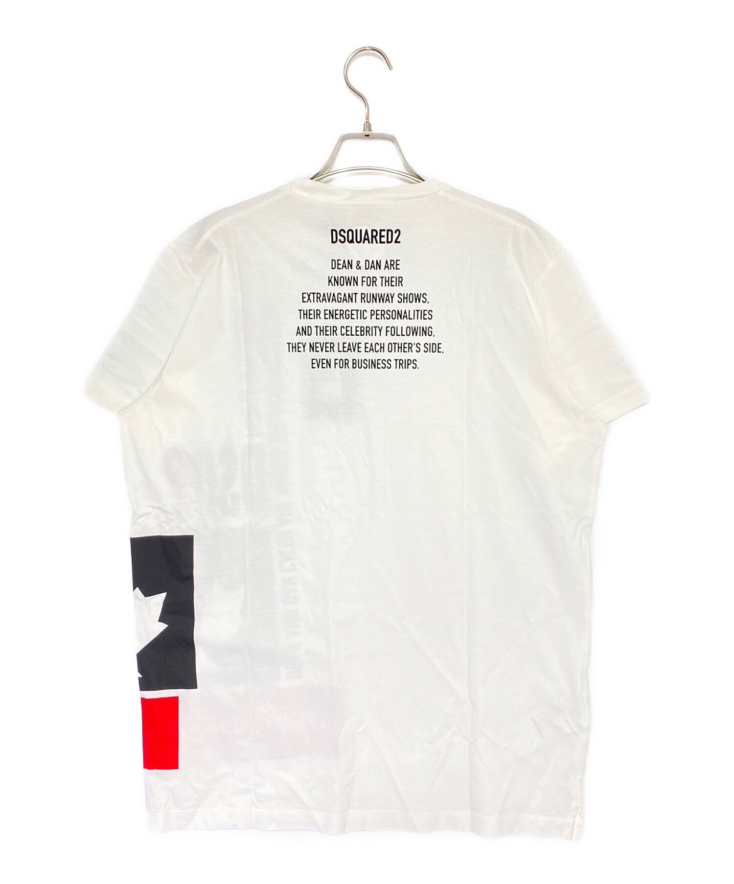 中古・古着通販】DSQUARED2 (ディースクエアード) Tシャツ ホワイト サイズ:L｜ブランド・古着通販 トレファク公式【TREFAC  FASHION】スマホサイト