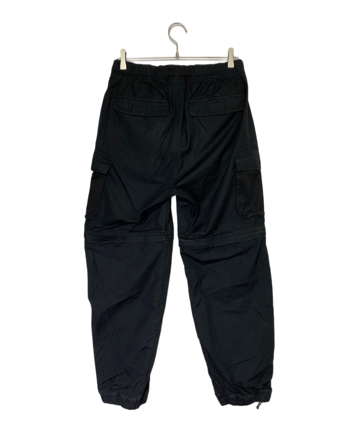 中古・古着通販】SUPREME (シュプリーム) Mesh Pocket Belted Pant ブラック サイズ:S｜ブランド・古着通販  トレファク公式【TREFAC FASHION】スマホサイト