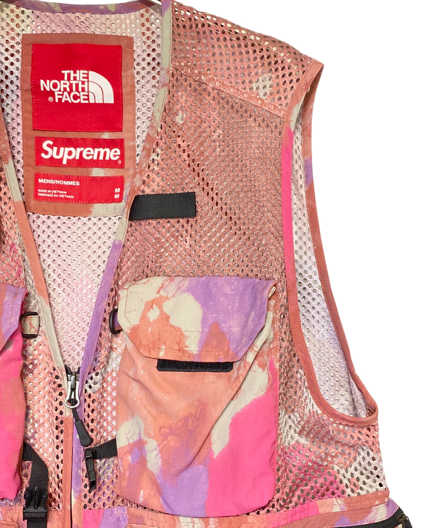 中古・古着通販】SUPREME (シュプリーム) THE NORTH FACE (ザ ノース フェイス) Cargo Vest ピンク  サイズ:M｜ブランド・古着通販 トレファク公式【TREFAC FASHION】スマホサイト