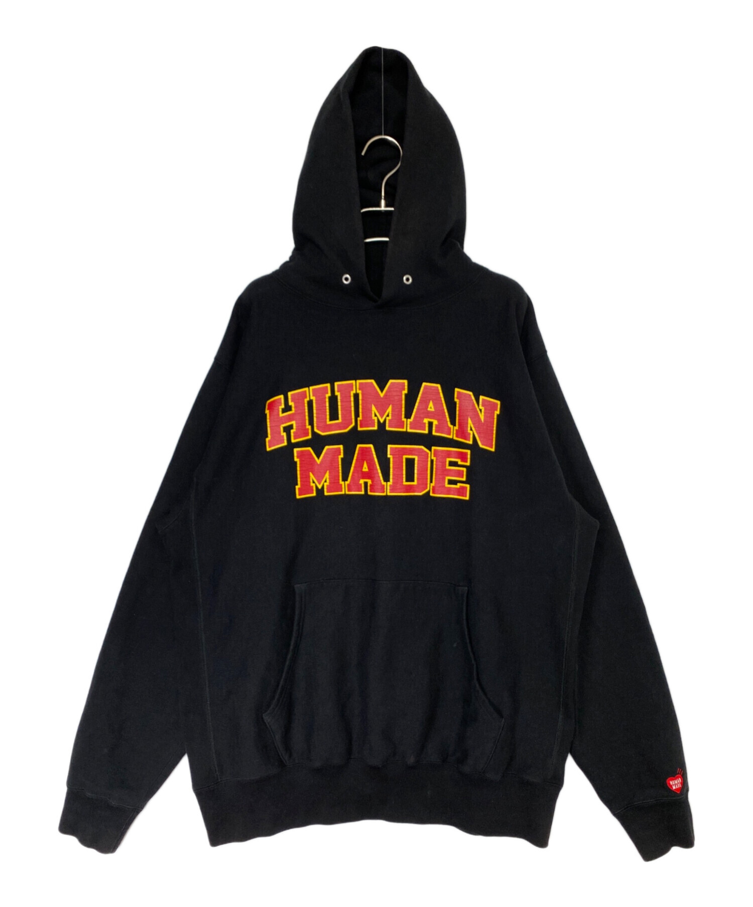 HUMAN MADE (ヒューマンメイド) プルオーバーパーカー ブラック サイズ:XXL