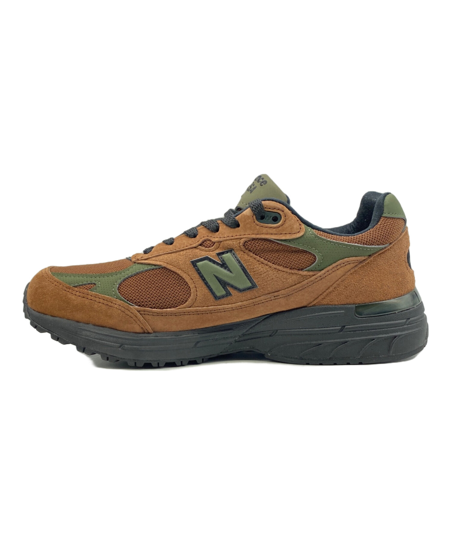 中古・古着通販】NEW BALANCE (ニューバランス) Aime Leon Dore (エメ レオン ドレ) MR993ALD グリーン×ブラウン  サイズ:27.5cm(US9.5)｜ブランド・古着通販 トレファク公式【TREFAC FASHION】スマホサイト