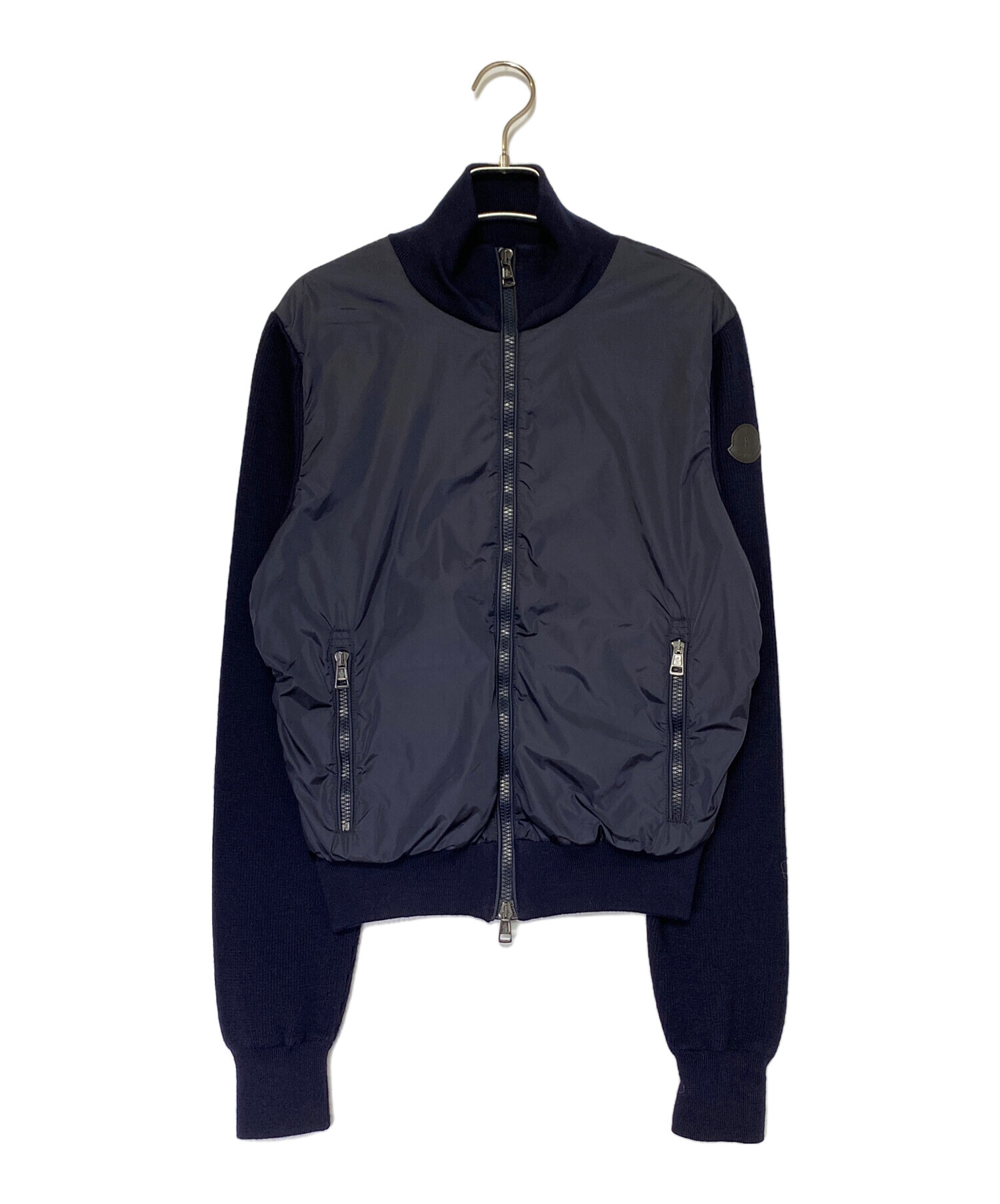 中古・古着通販】MONCLER (モンクレール) MAGLIONE TRICOT CARDIGAN ネイビー サイズ:M｜ブランド・古着通販  トレファク公式【TREFAC FASHION】スマホサイト