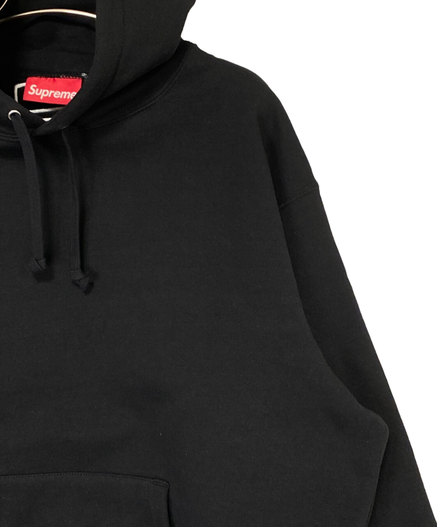 中古・古着通販】SUPREME (シュプリーム) satin applique hooded sweatshirt ブラック サイズ:S  未使用品｜ブランド・古着通販 トレファク公式【TREFAC FASHION】スマホサイト