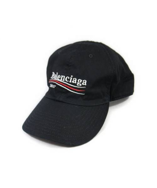 【中古・古着通販】BALENCIAGA (バレンシアガ) キャップ ブラック