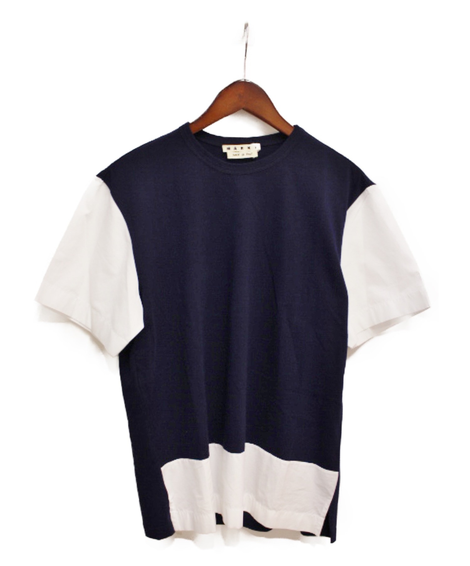 Marni バイカラーシャツTシャツ/カットソー(半袖/袖なし)