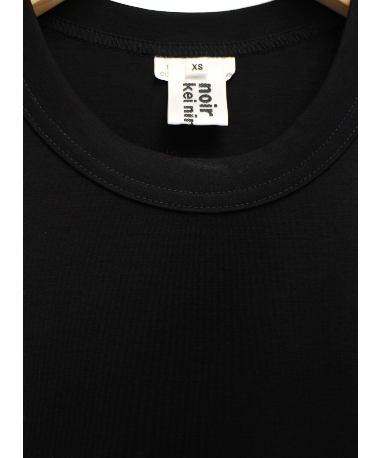 noir kei ninomiya (ノワール ケイ ニノミヤ) ポケット付きTシャツ ブラック サイズ:XS