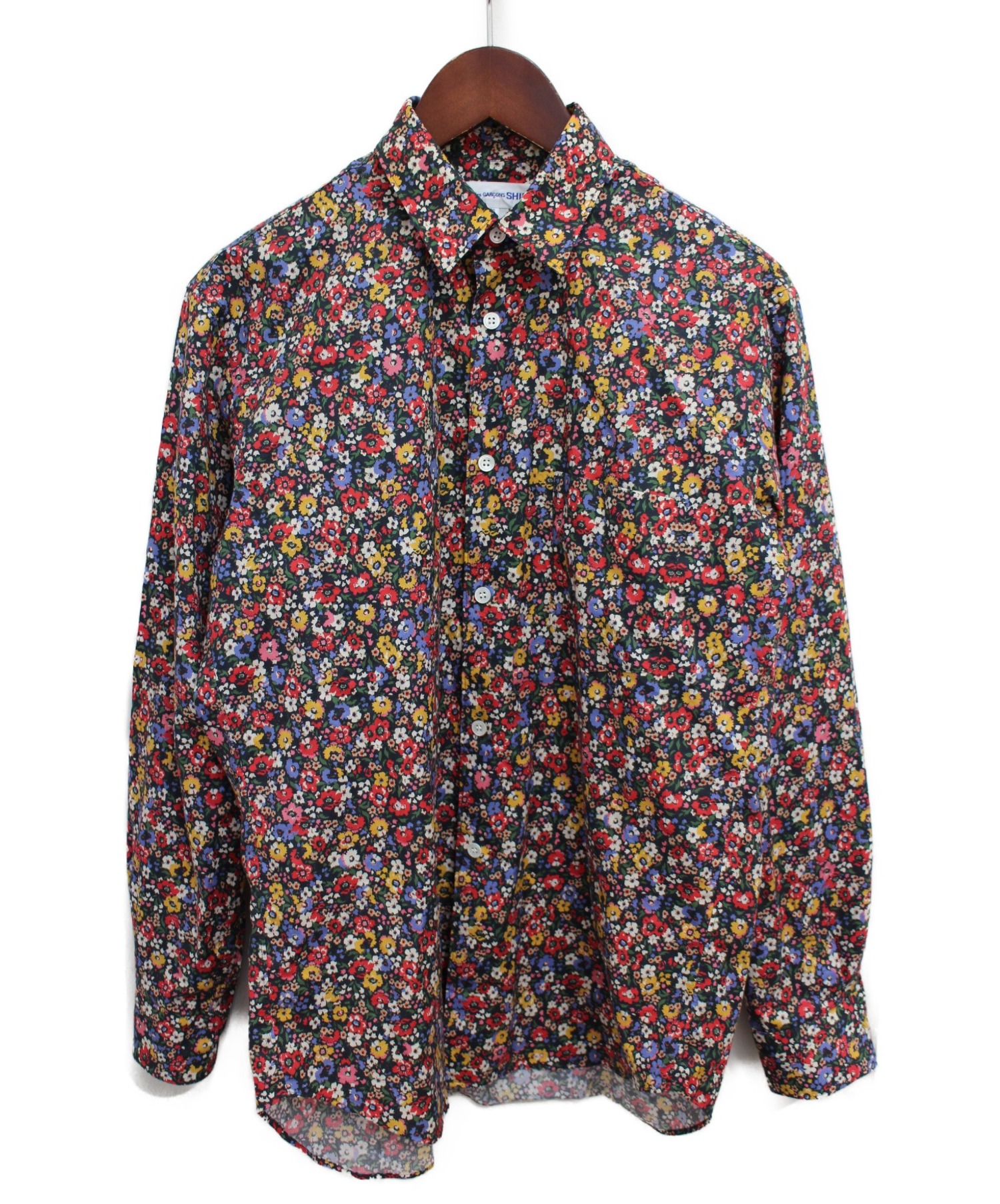 色合いの誤差はご容赦下さいComme des Garçons 13ss 長袖シャツ　ジャガード柄シャツ