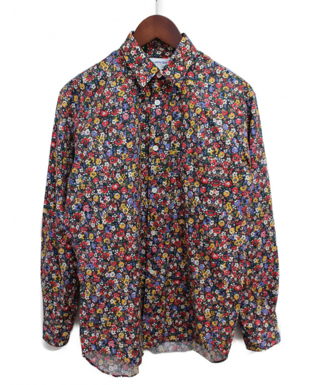 COMME des GARCONS SHIRT (コムデギャルソン シャツ) 19AW 花柄シャツ マルチカラー サイズ:XS