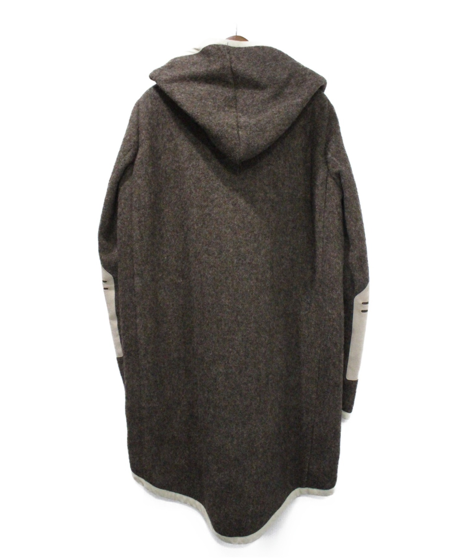 RICK OWENS (リックオウエンス) 19AW SLAB COAT チャコールグレー サイズ:46